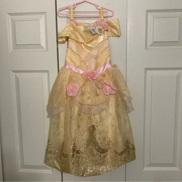 Disney | Costumes | Princess Belle Dress Kids | Poshmark